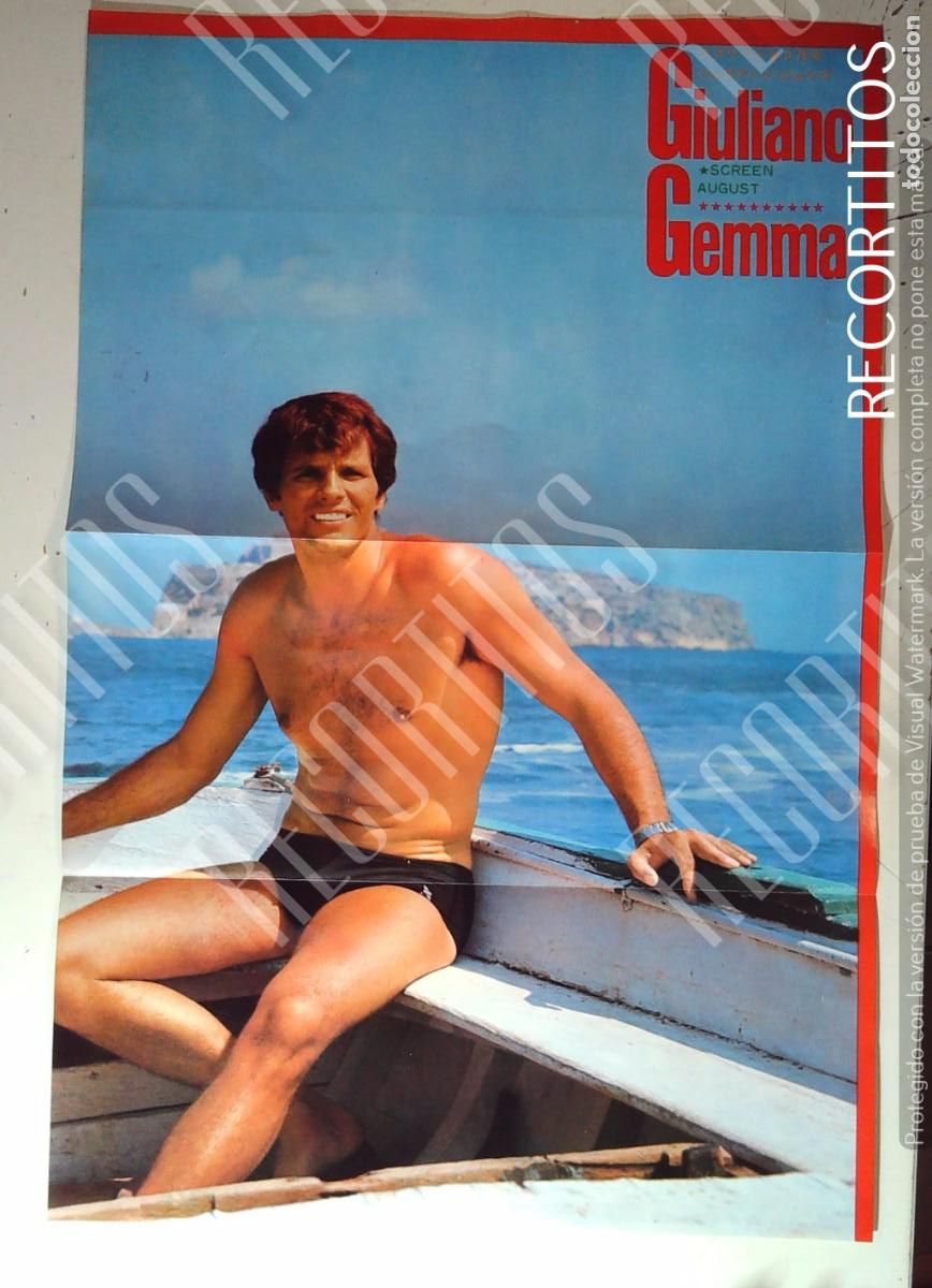 Cine: GIULIANO GEMMA POSTER JAPONES 1969