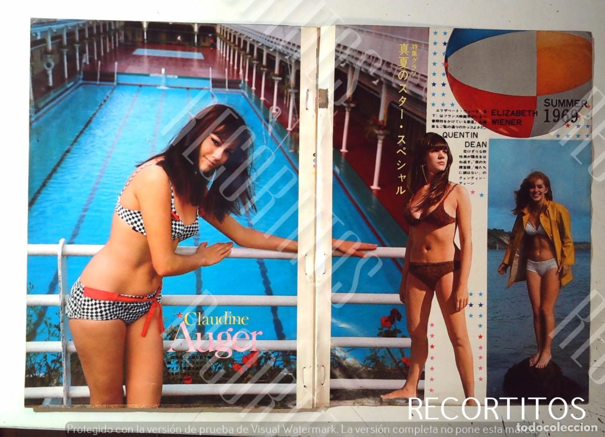 Cine: PIN UP CLAUDINE AUGER QUENTIN DEAN ELIZABETH WIENER