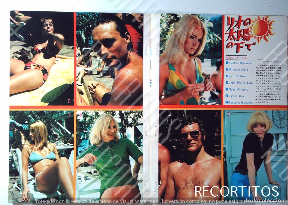 Cine: PIN UP BARBARA BOUCHET INGRID THULIN NEDA ARNOVIC YVETTE MIMIEUX MIREILLE DARC JOHN PHILIP LAW
