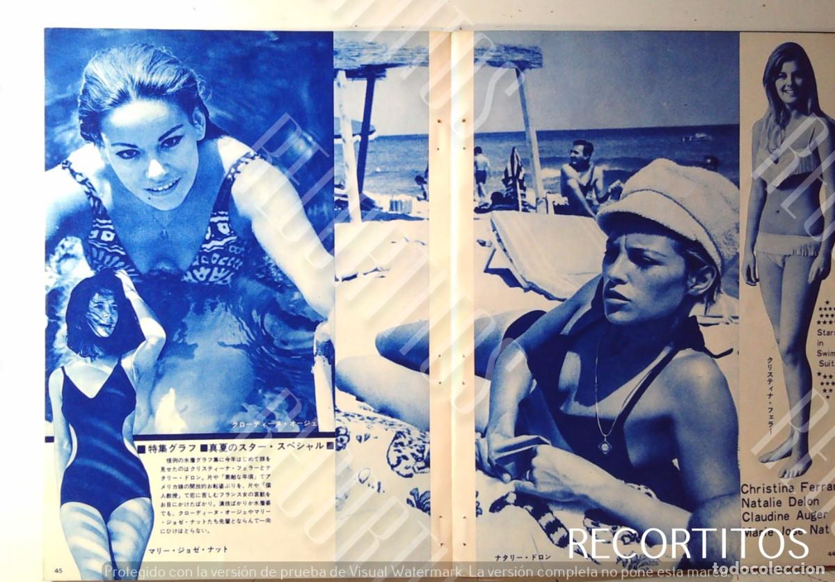Cine: PIN UP 1969 CHRISTINA FERRARE NATALIE DELON CLAUDINE AUGER MARIE JOSE NAT