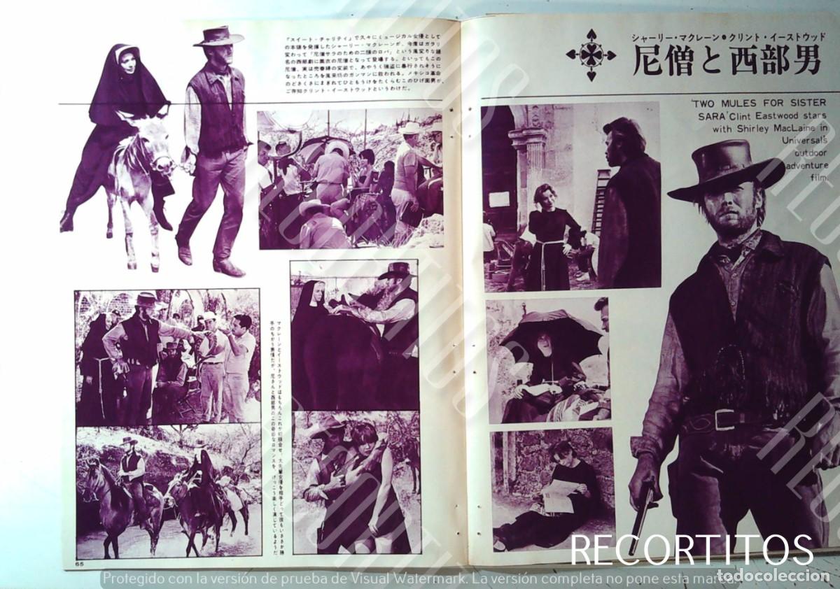 Cine: TWO MULES FOR SISTER SARA CLINT EASTWOOD SHIRLE Y MACLAINE