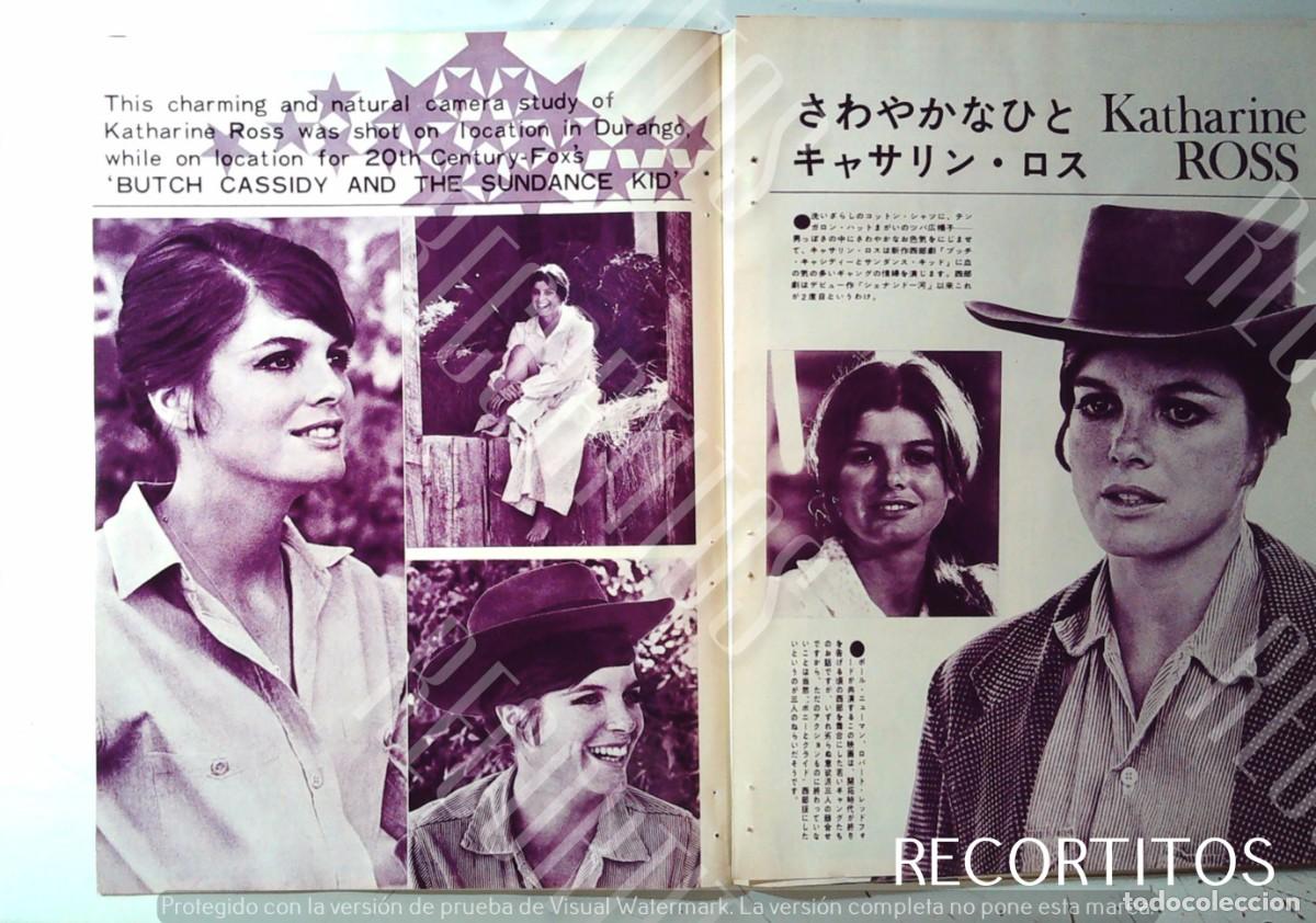 Cine: KATHARINE ROSS 1969 PIN UP
