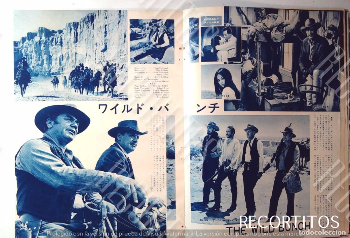 Cine: THE WILD BUNCH WILLIAM HOLDEN ROBERT RYAN ERNEST BORGINE SONIA AMELIO