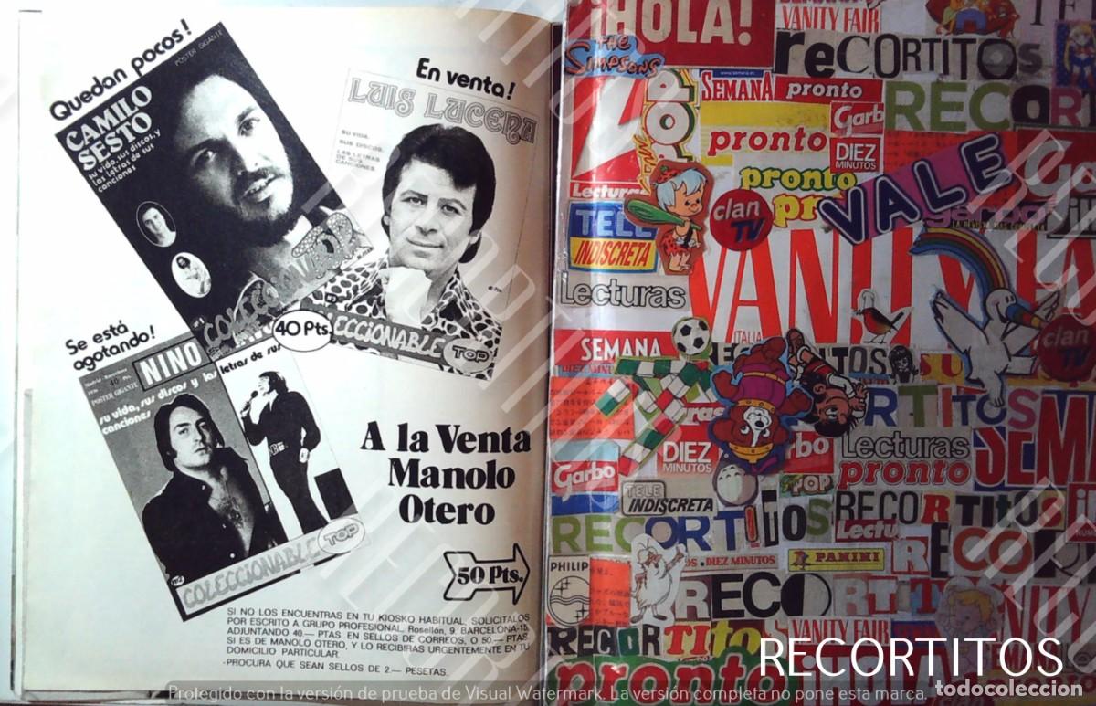 Cine: CAMILO SESTO LUIS LUCENA NINO BRAVO