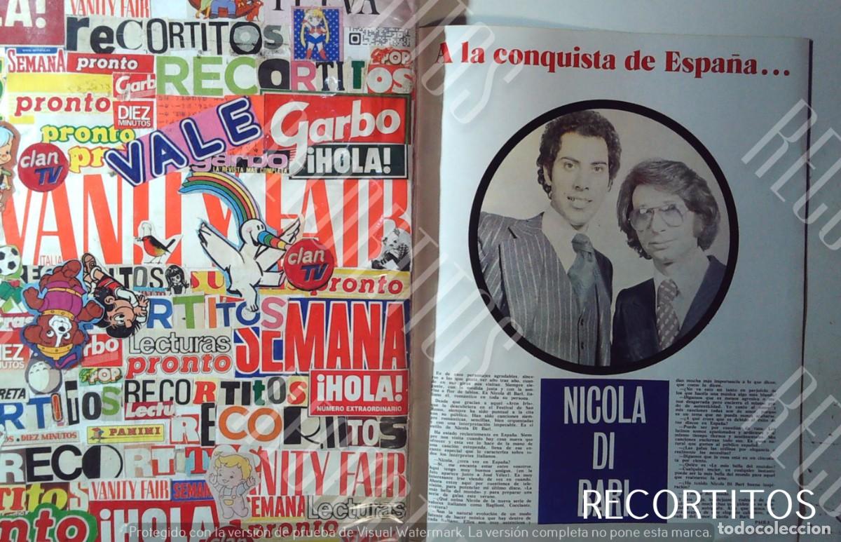 Cine: NICOLA DI BARI JOSE VELEZ
