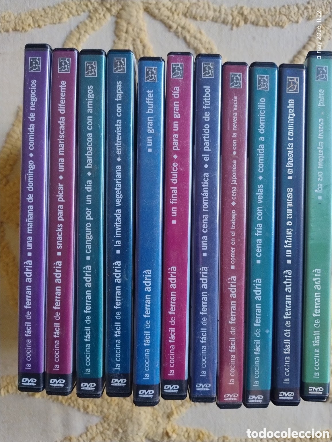 Cine: Colecci&oacute;n completa DVD Ferran Adri&agrave; &ndash; La cocina f&aacute;cil (11 discos)