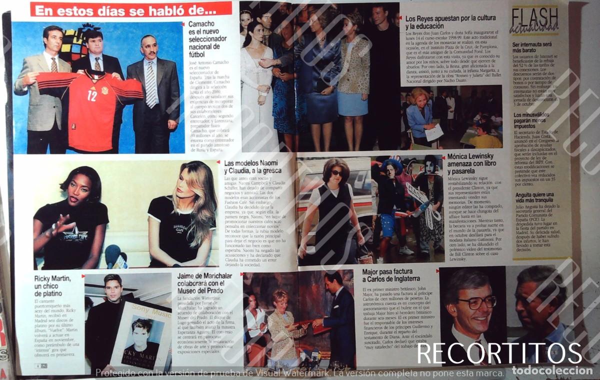 Cine: RICKY MARTIN CLAUDIA SCHIFFER NAOMI CAMPBELL MONICA LEWINSKY