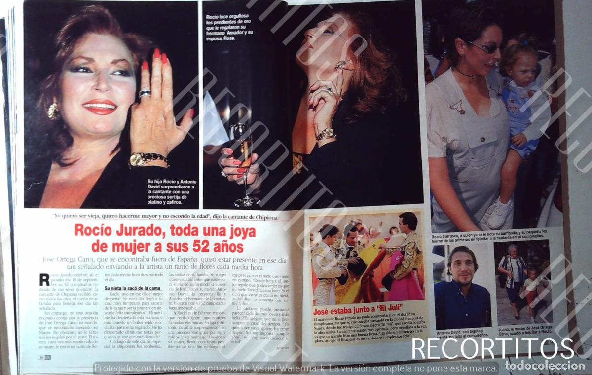 Cine: rj rocio jurado rociito PEDRO CARRASCO