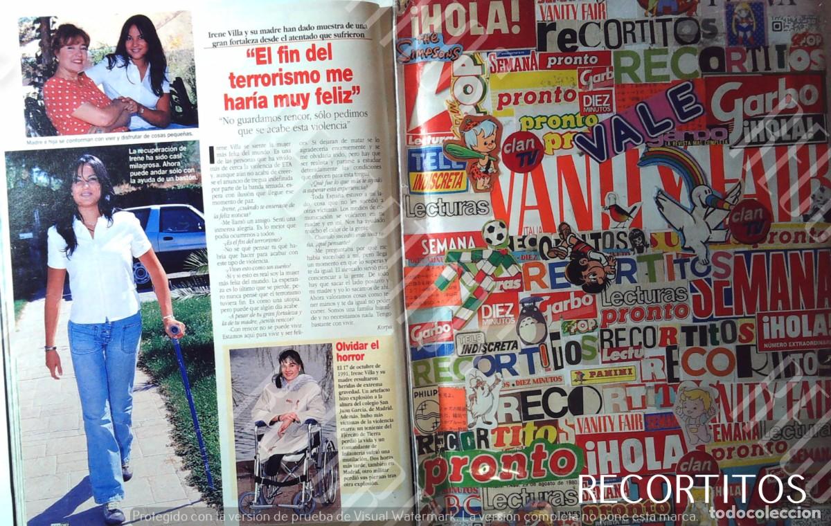 Cine: IRENE VILLA CASI RECUPERADA