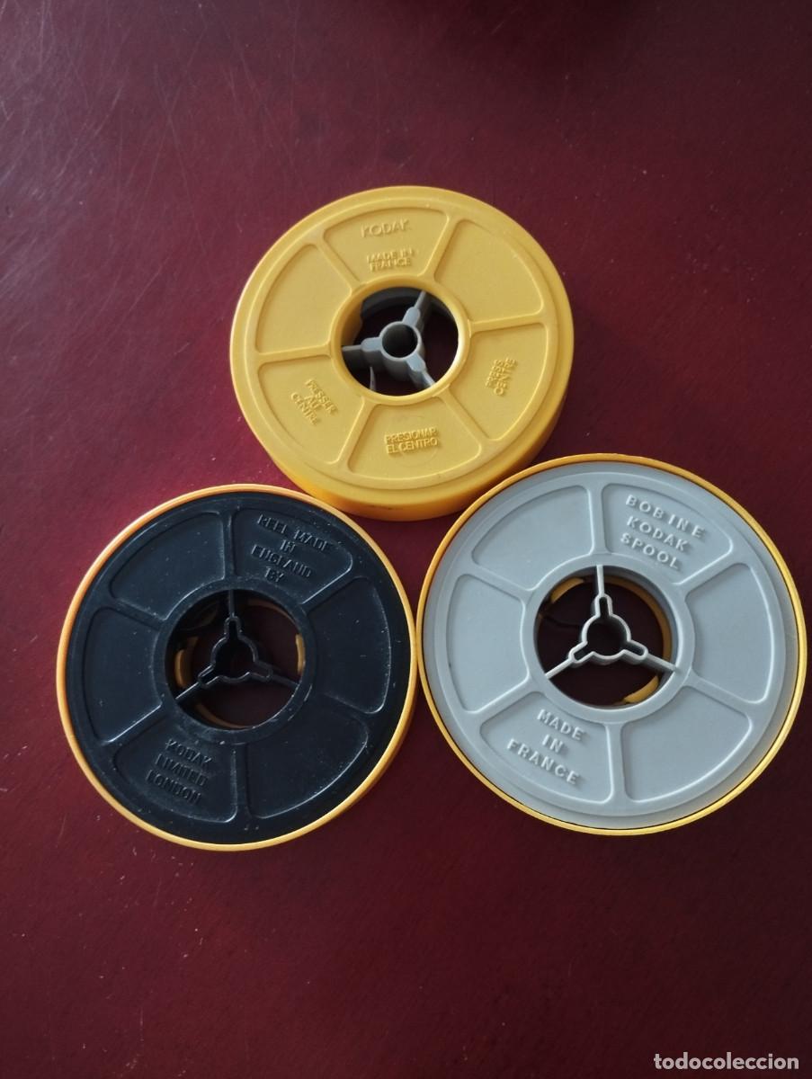 Cine: Lote 3 cinas super 8mm grabadas - Pesca en el delta - catedral Tortosa - Zoo de Barcelona
