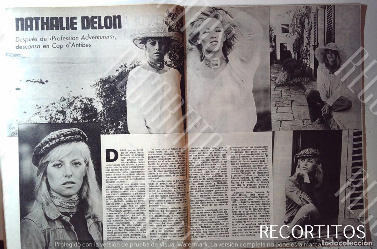 Cine: NATHALIE DELON 1972 SINALAIN