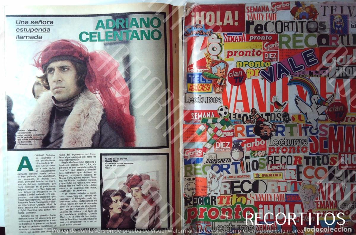 Kino: ADRIANO CELENTANO TRAVESTI UNA SE&Ntilde;ORA ESTUPENDA