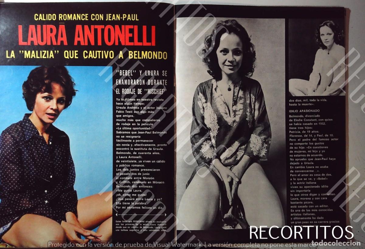 Cine: .JEAN PAUL BELMONDO LAURA ANTONELLI