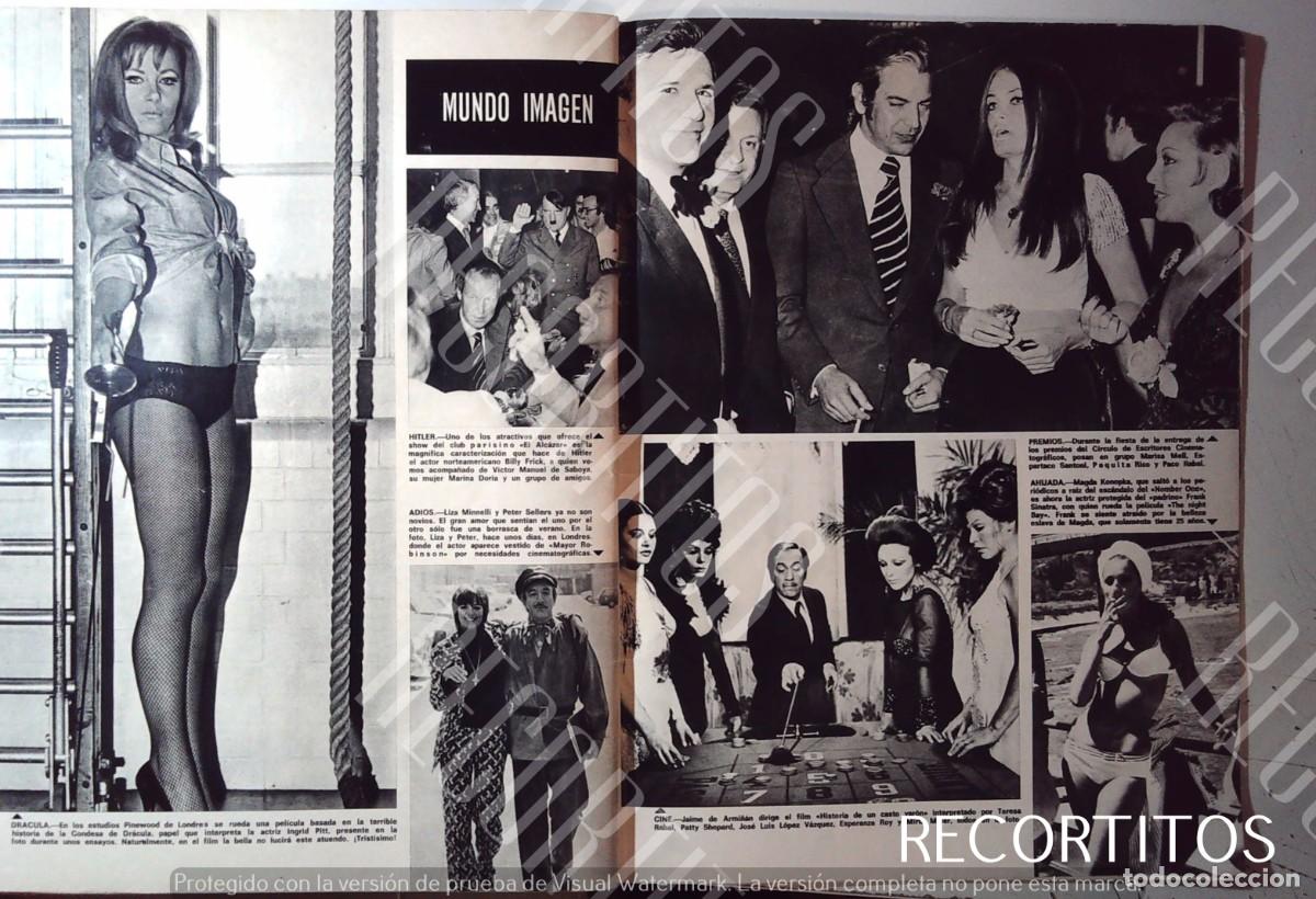 Cine: INGRID PITT MARISA MELL PAQUITA RICO PACO RABAL TERESA ESPERANZA ROY PETER SELLERS LIZAMINELLI
