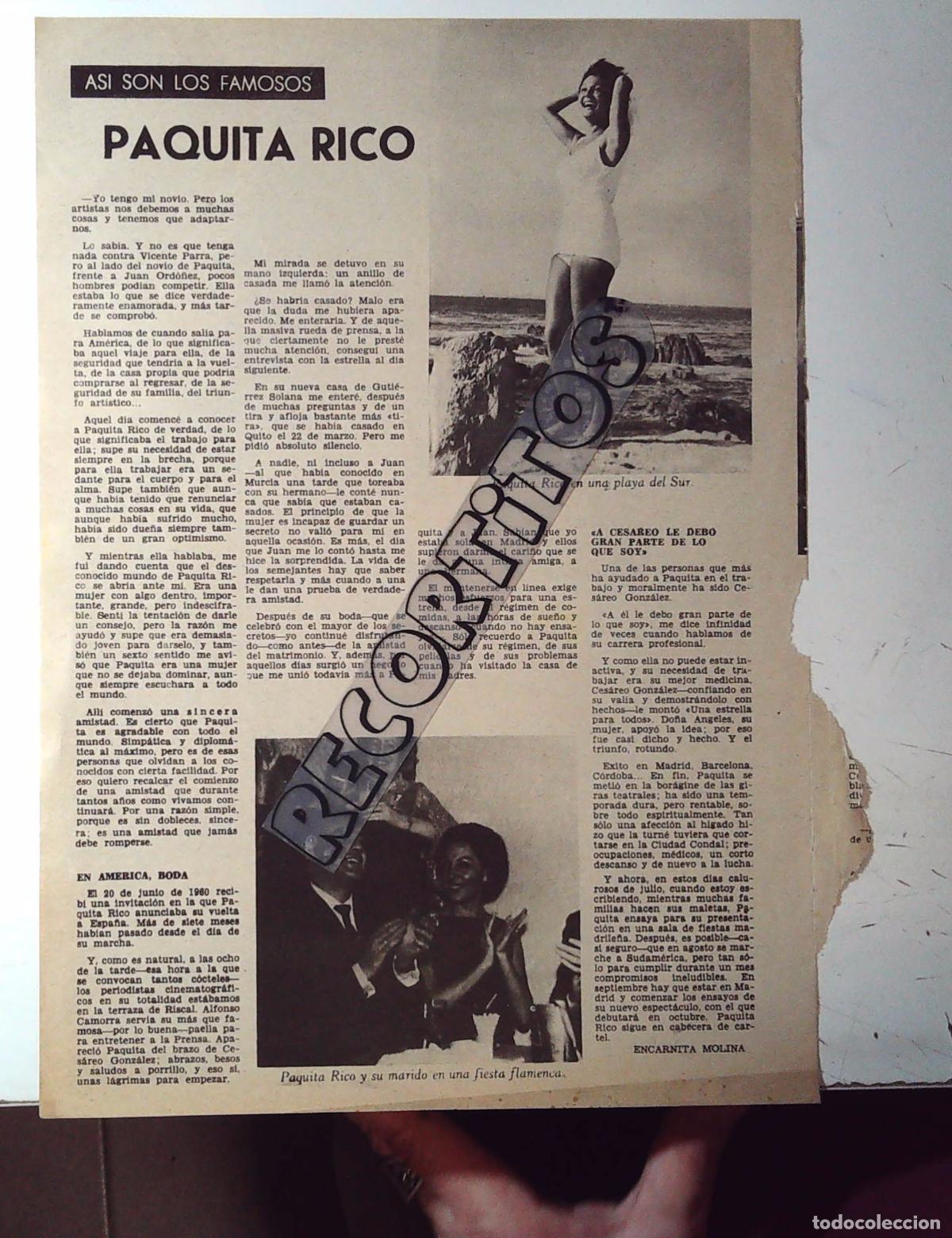 Cine: PAQUITA RICO LOLA FLORES