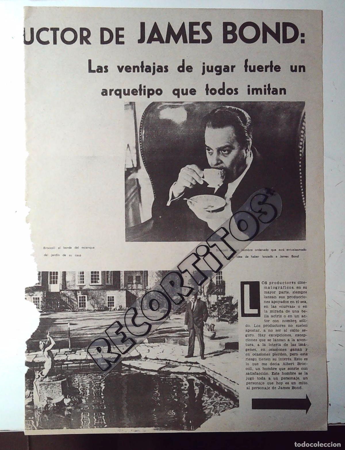 Cine: sean connery james bond 007 PRODUV&iexcl;CTOR BROCCOLI