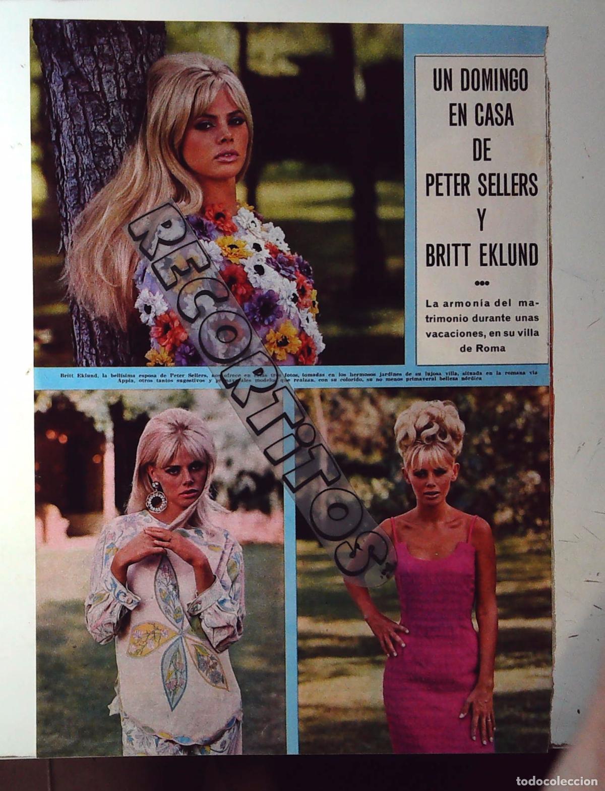 Cine: peter sellers britt ecklund eklund