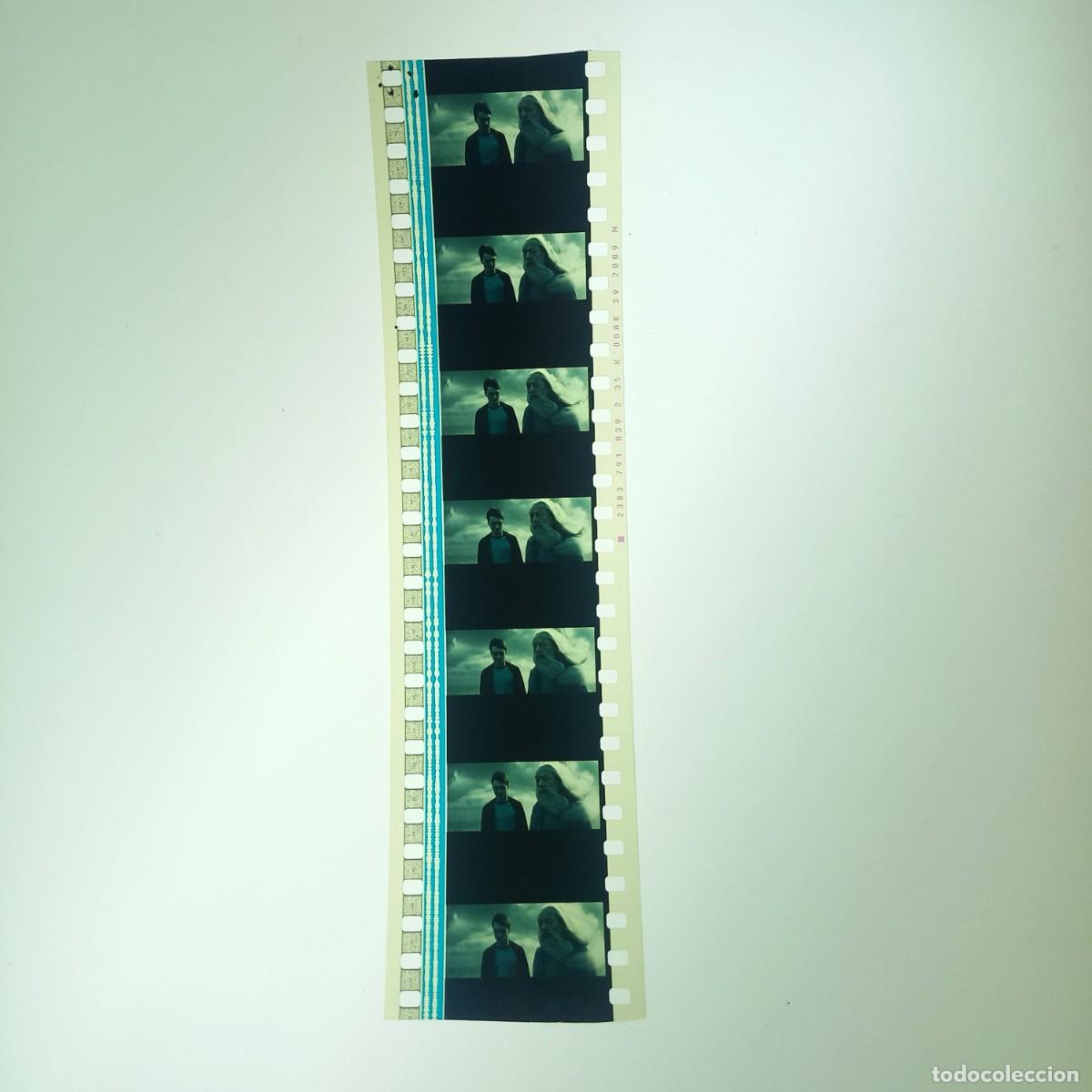 Cine: Tira de pel&iacute;cula de cine. 7 fotogramas de Harry Potter y el misterio del pr&iacute;ncipe (Albus Dumbledore)
