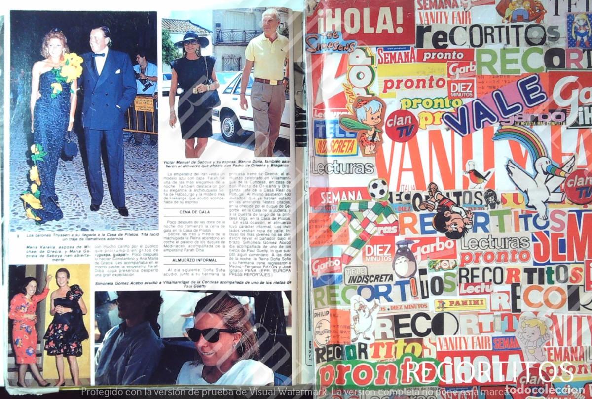 Cine: TITA CERVERA CARMEN THYSSEN MISS ESPA&Ntilde;A VICTOR MANUEL DE SABOYA