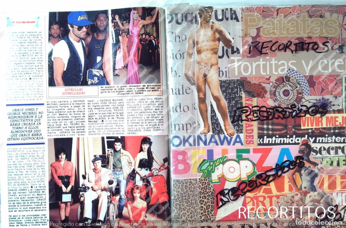 Cine: GEORGE MICHAEL GRACE JONES ANTONIO BANDERAS VICTORIA ABRIL ATAME LOLES LEON PACO RABAL