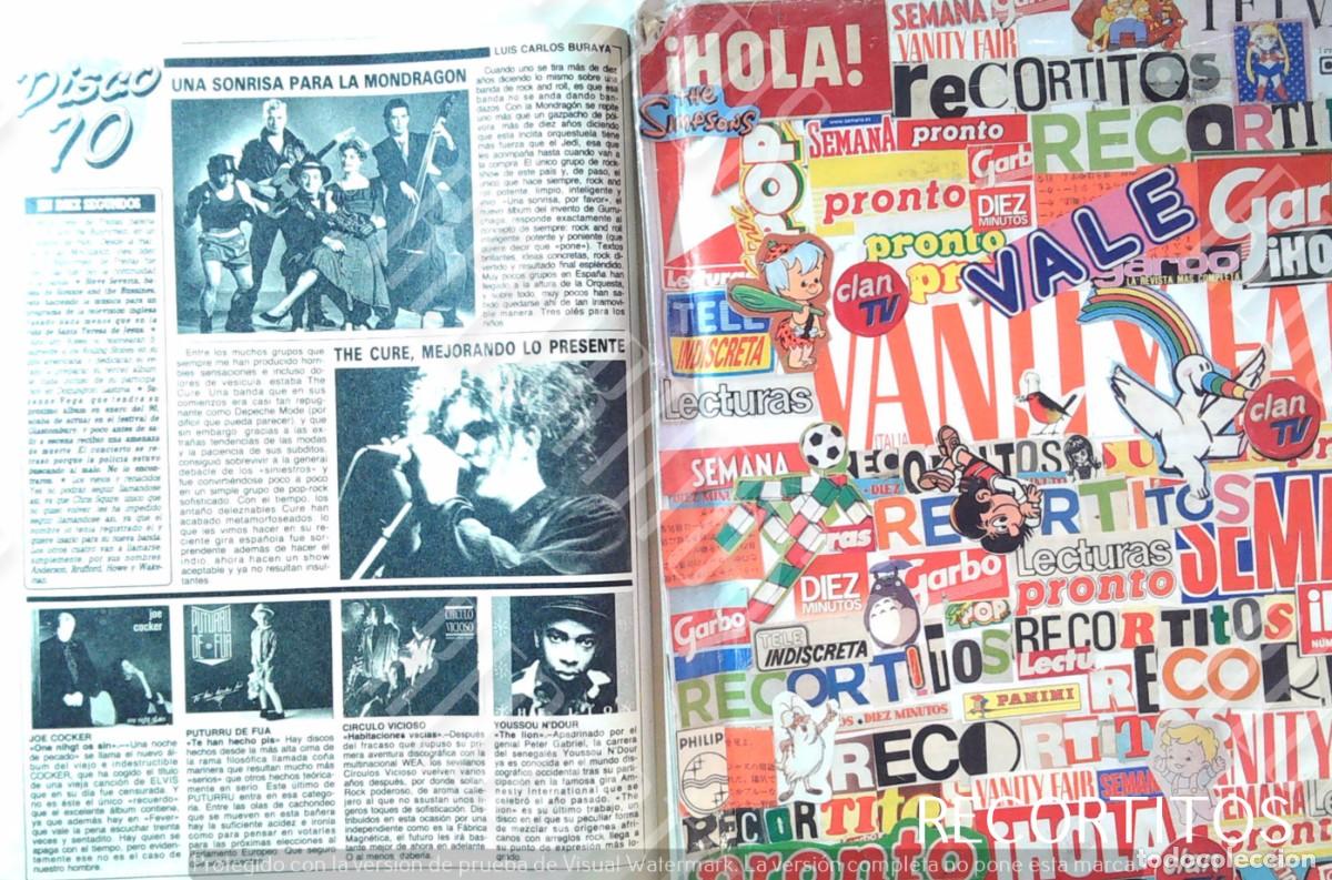 Cine: ORQUESTA MONDRAGON THE CURE CIRCULO VICIOSO PUTURRU DE FUA JOE COCKER YOSSNOU N'DOUR