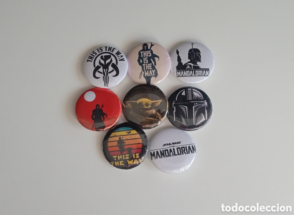 Cine: THE MANDALORIAN - Lote de chapas