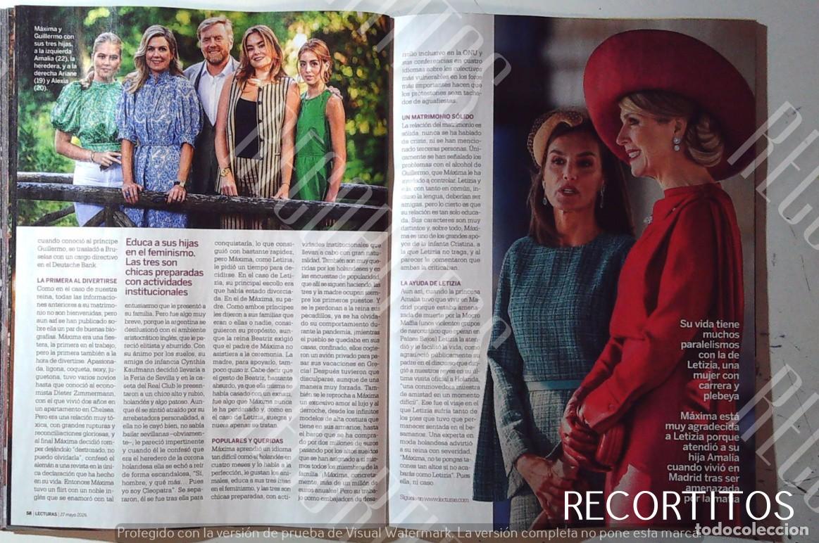 Cine: LA REINA MAXIMA DE HOLANDA LETIZIA ORTIZ