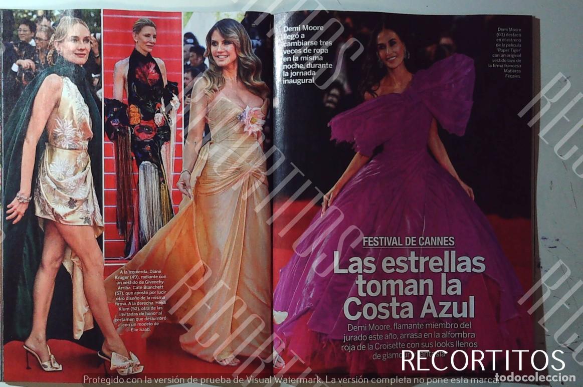 Cine: DEMI MOORE DIANE KRUGER CATE BLANCHET HEIDI KLUM JOAN COLLINS GILLIAN ANDERSON JAVIER BARDEM PAZ VE