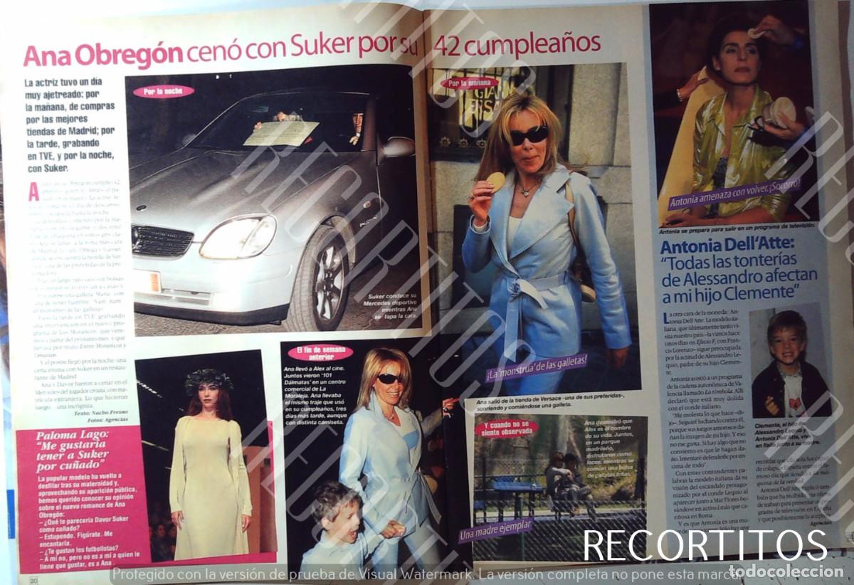 Cine: ANA OBREGON ALESSANDRO LECQUIO antonia dellatte dell atte PALOMA LAGO