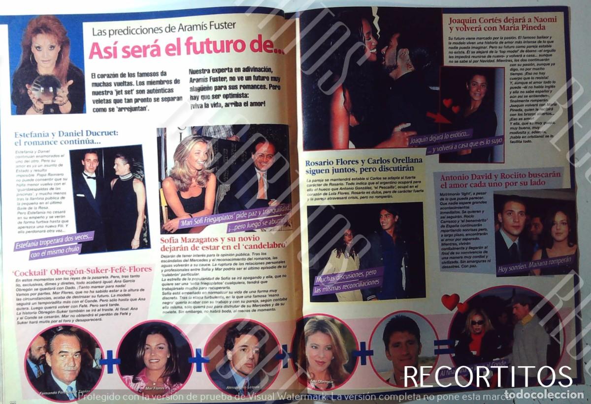 Cine: ANA OBREGON rocio carrasco naomi campbell joaquin cortes rosario flores sofia mazagatos estefania