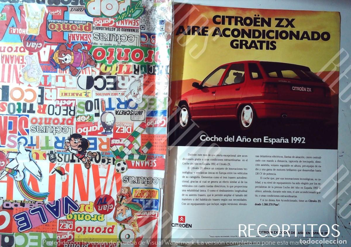 Cine: CITROEN ZX ANUNCIO PUBLICIDAD