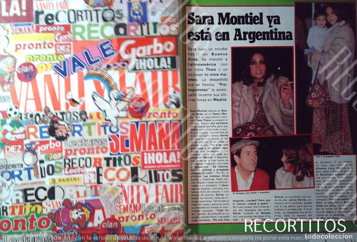 Cine: SARA MONTIEL SE VA A ARGENTINA LUIS FERNANDO