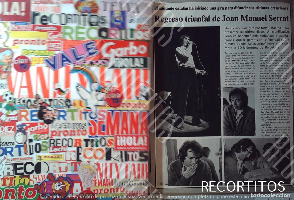 Cine: JOAN MANUEL SERRAT CANDELA