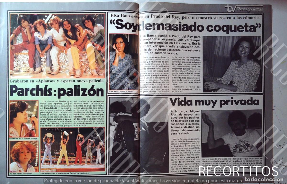 Cine: PARCHIS TINO YOLANDA VENTURA ELSA BAEZA MIGUEL RIOS