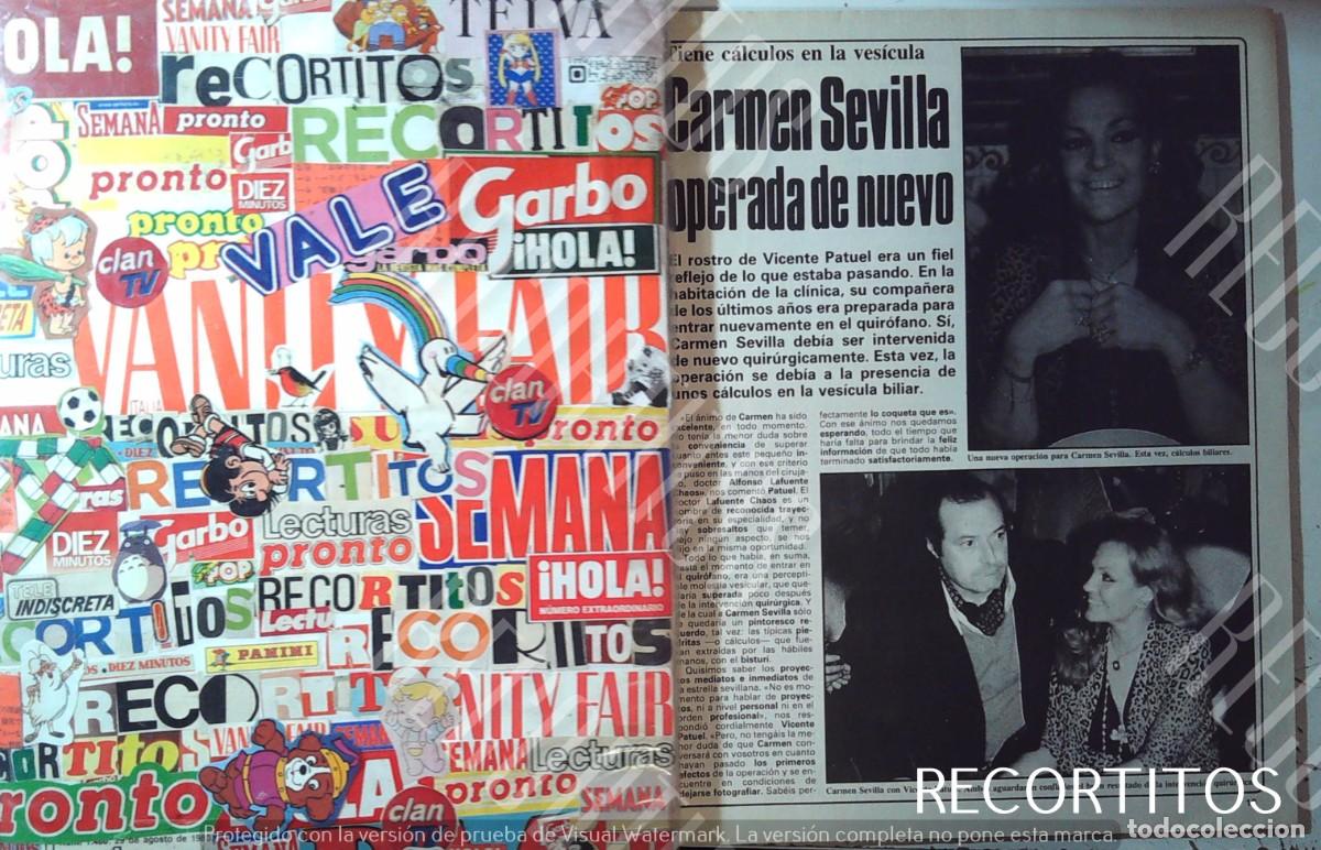 Cine: CARMEN SEVILLA VICENTE PATUEL