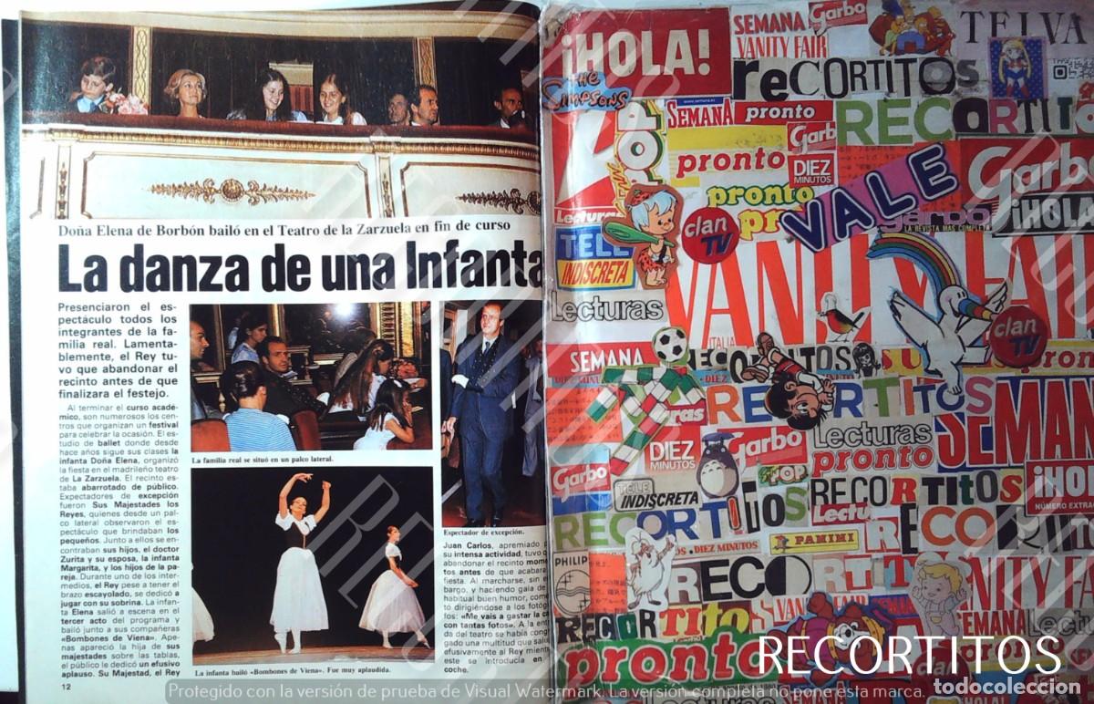 Cine: LA INFANTA ELENA BAILARINA CRISTINA SOFIA EL REY ESCAYOLADO JUAN CARLOS 1 TEATRO LA ZARZUELA PRINCIP