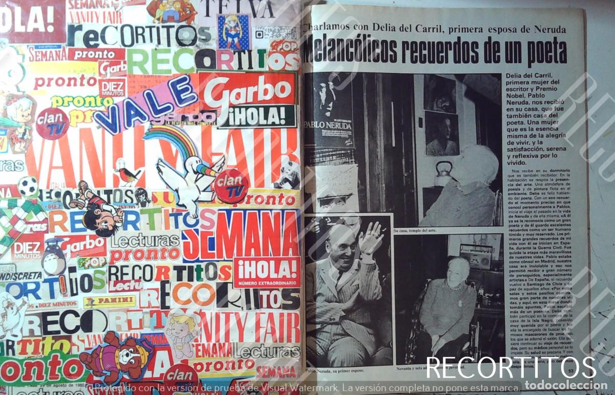 Cine: DELIA DEL CARRIL PABLO NERUDA - Foto 1