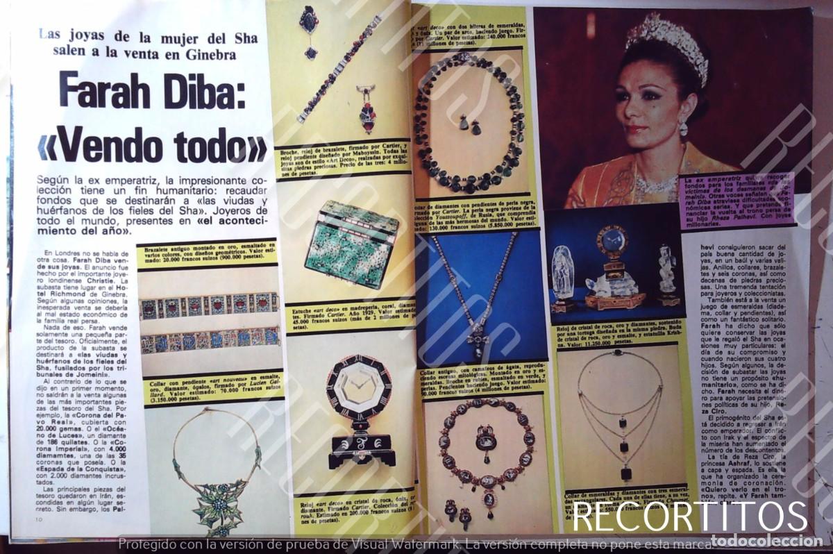 Cine: FARAH DIBA EL SHA DE PERSIA lAS JOYAS REALES