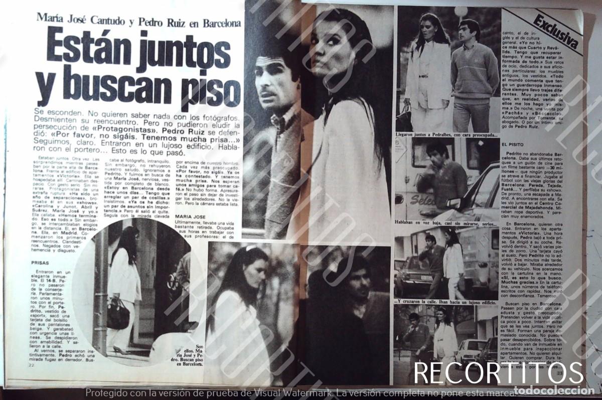 Cine: MARIA JOSE CANTUDO PEDRO RUIZ