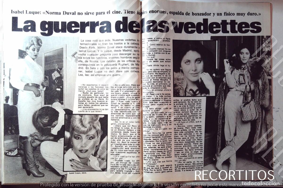 Cine: NORMA DUVAL ISABEL LUQUE VEDETTES