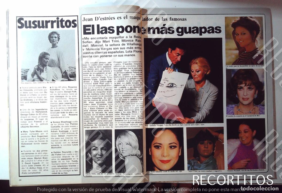 Cine: DEWI SUKARNO MARIA FELIX MYLENE DEMONGEOT GINA LOLLOBRIGIDA CLAUDIA CARDINALE MARI TRINI MONICA RAND
