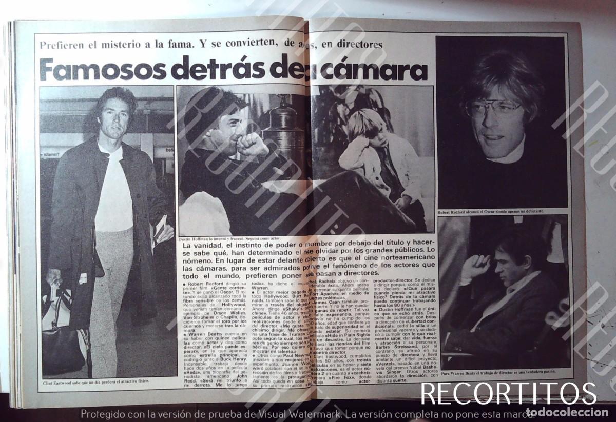 Cine: CLINT EASTWOOD ROBERT REDFORD DUTIN HOFFMAN WARREN BEATTY