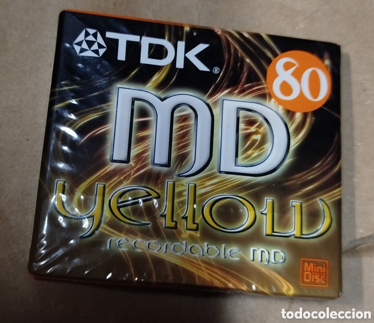 Cine: TDK MD-80 Minidisc, 80 minutos, grabable, nuevo y sellado