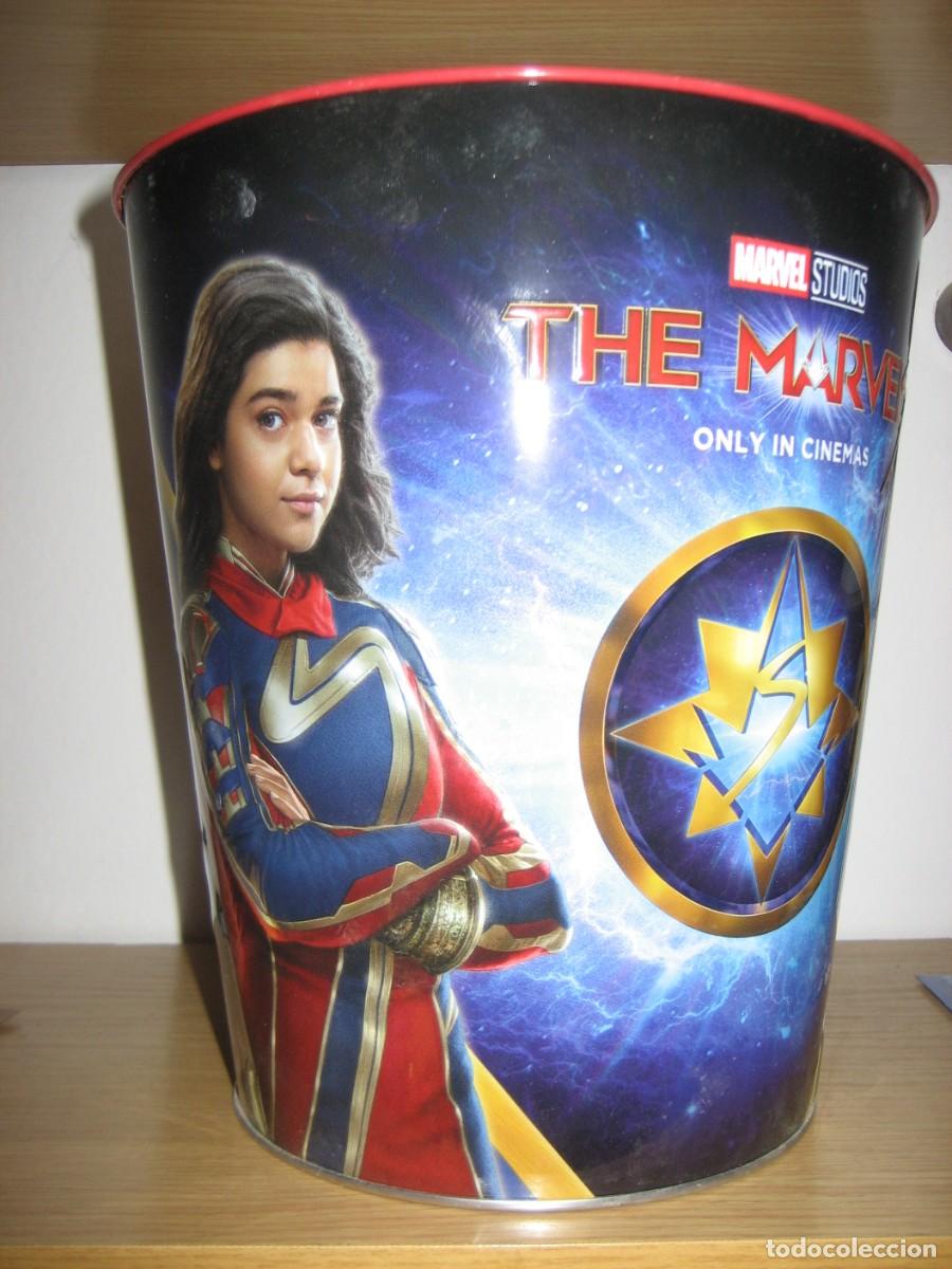 Cine: Cubo de lata para palomitas . The Marvels - Marvel Studios . cine .