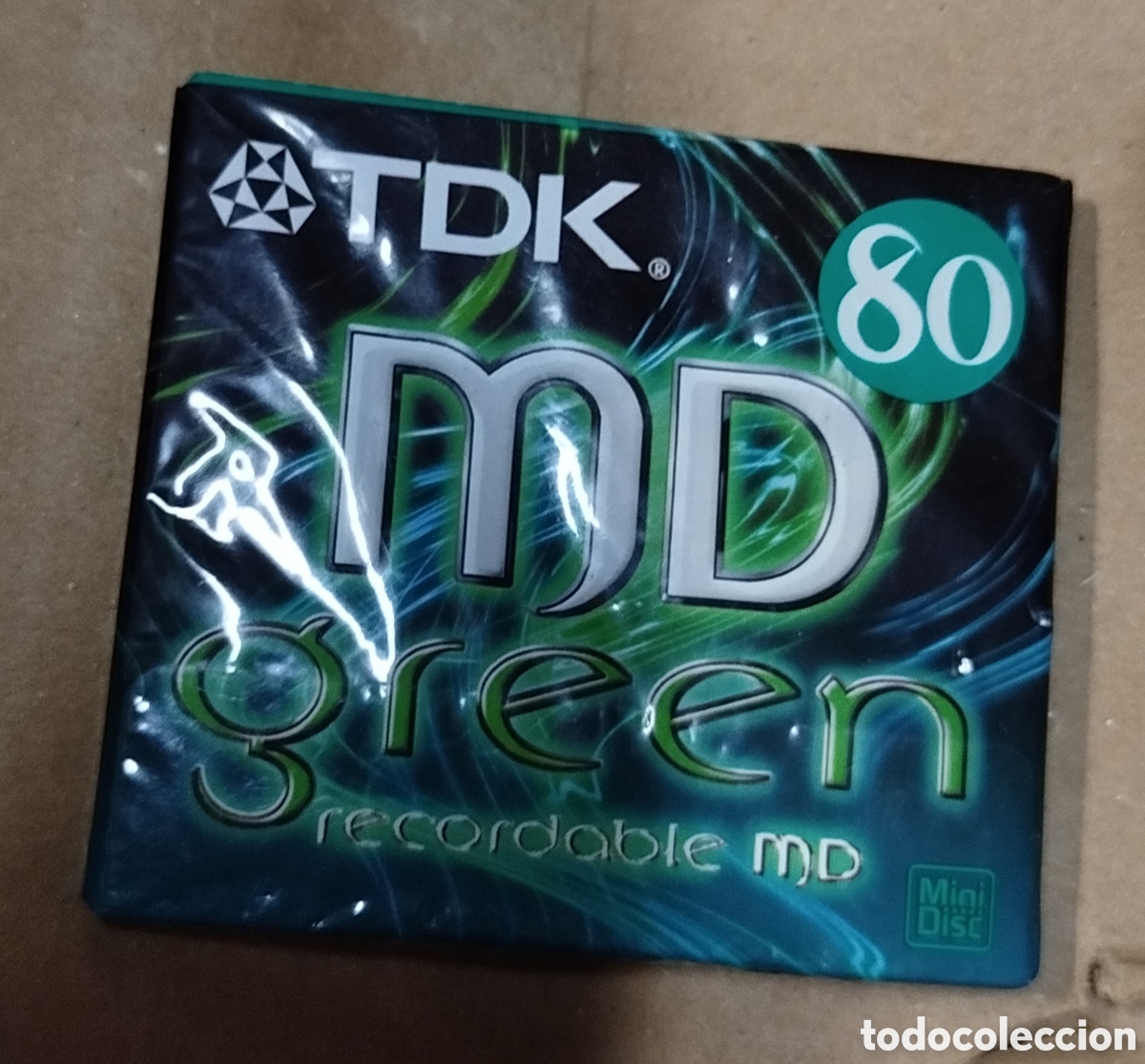 Cine: TDK MD-80 Minidisc, 80 minutos, grabable, nuevo y sellado