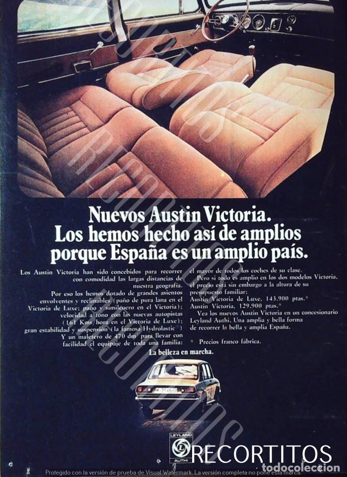 Cinema: austin victoria anuncio publicidad 1972
