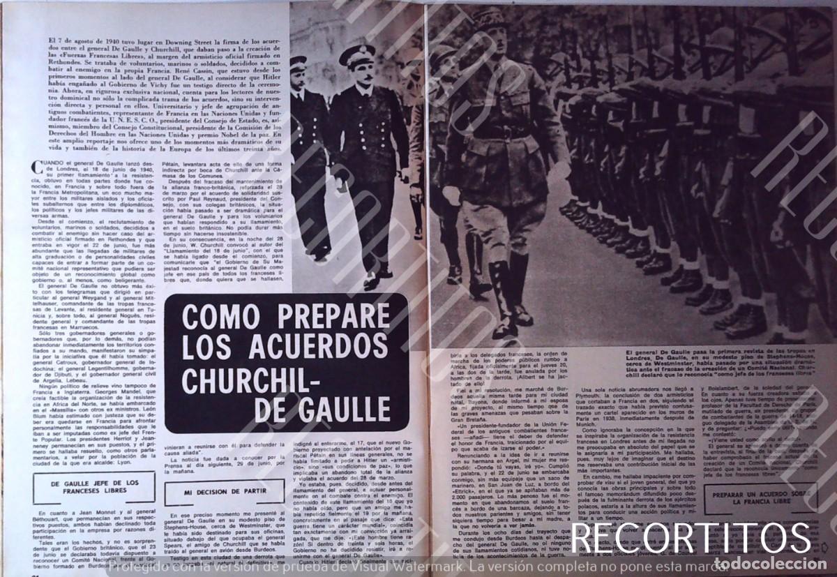 Kino: RENE CASSIN PREMIO NOBEL DE LA PAZ LOS ACUERDOS ENTRE CHURCHILL Y CHARLES DEGAULLE