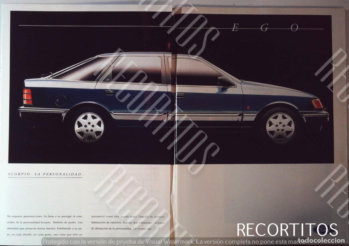 Kino: FORD EGO ESCORPIO ANUNCIO PUBLCIDAD SCORPIO