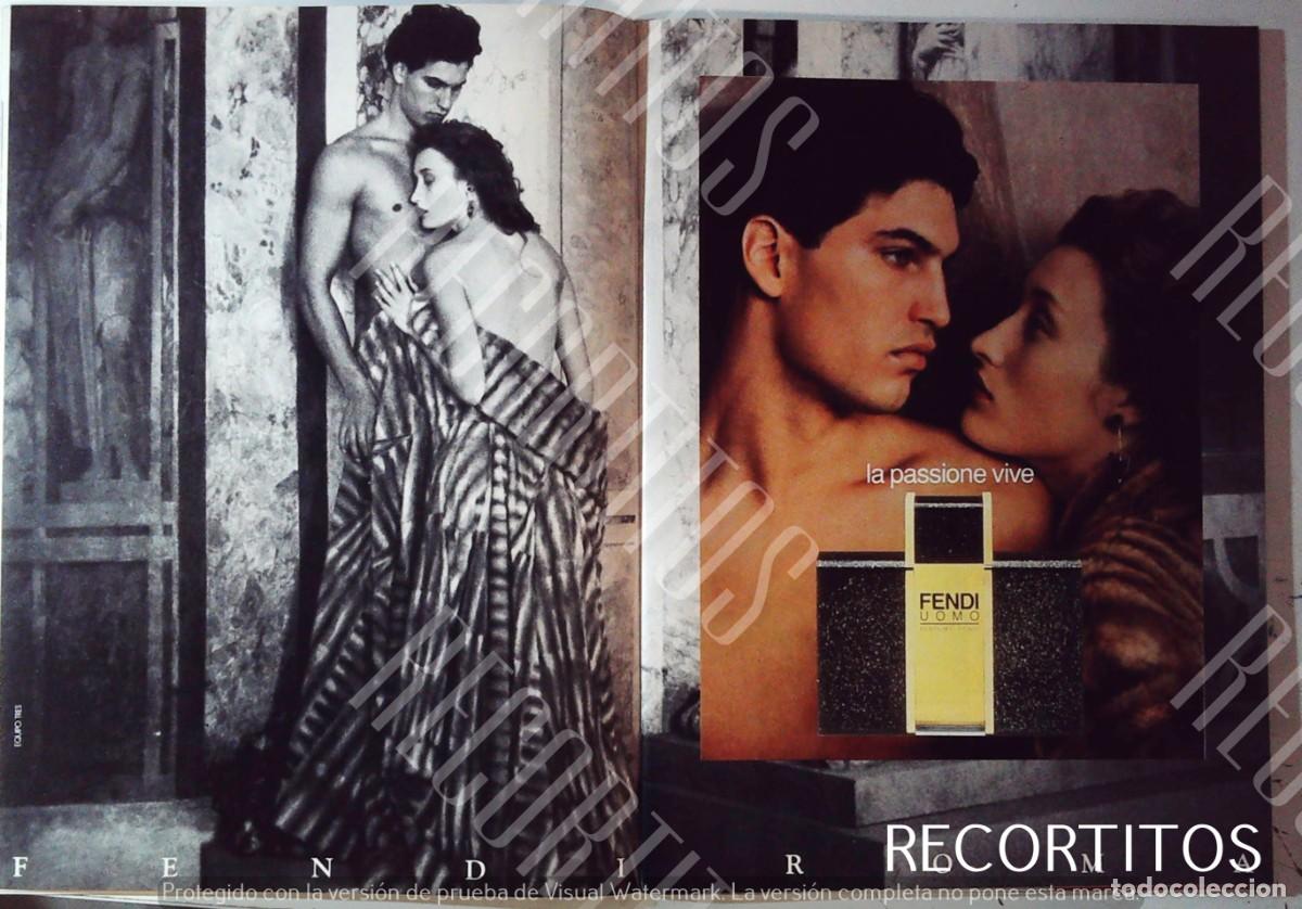 Cine: FENDI FRAGANCIA ANUNCIO PUBLICIDAD UOMO ROMA EQUIPO TRES