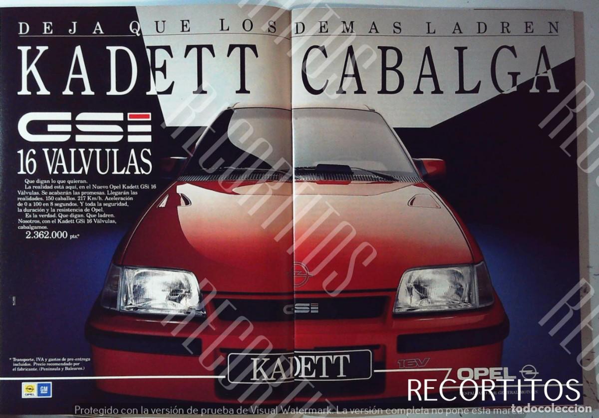Cine: OPEL KADETT CABALGA ANUNCIO PUBLICIDAD
